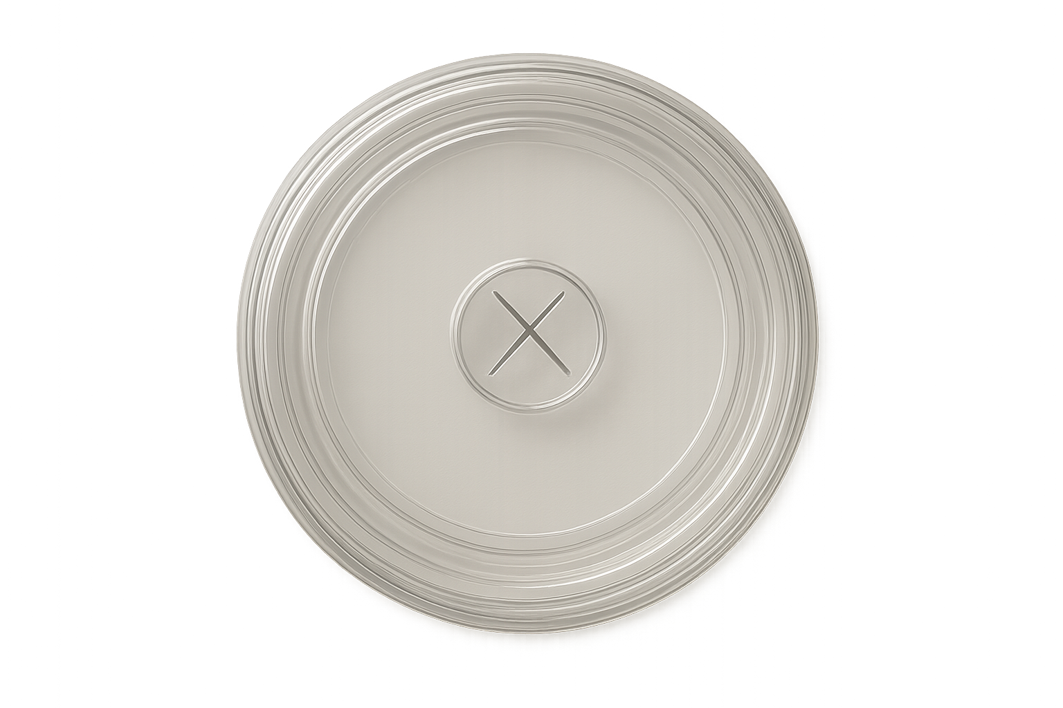 can the hole be sealed with an x like?